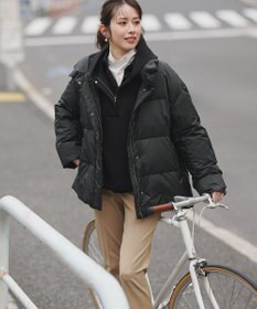 23区 【洗える】コットンエアーダンボール ドロスト フーディー