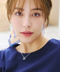 Tiaclasse 【安田美沙子さん着用】シルバータイニーネックレス