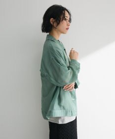 Green Parks ・ＥＬＥＮＣＡＲＥ　ＤＵＥ　カラーステッチシアーＧジャン