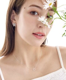 Tiaclasse 【安田美沙子さん着用】シルバータイニーネックレス