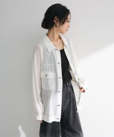 Green Parks ・ＥＬＥＮＣＡＲＥ　ＤＵＥ　カラーステッチシアーＧジャン