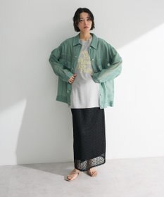 Green Parks ・ＥＬＥＮＣＡＲＥ　ＤＵＥ　カラーステッチシアーＧジャン