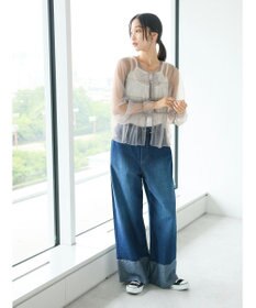 CRAFT STANDARD BOUTIQUE チュール２ｗａｙカーディガン