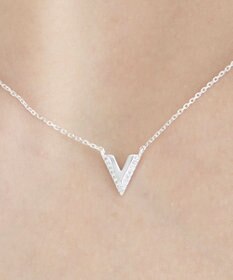 Tiaclasse 【安田美沙子さん着用】シルバータイニーネックレス