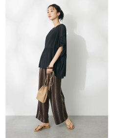 CRAFT STANDARD BOUTIQUE ウ゛ィンテージボイルティアード切替ブラウス