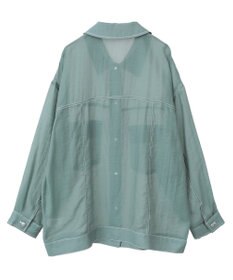 Green Parks ・ＥＬＥＮＣＡＲＥ　ＤＵＥ　カラーステッチシアーＧジャン