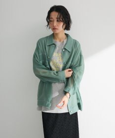 Green Parks ・ＥＬＥＮＣＡＲＥ　ＤＵＥ　カラーステッチシアーＧジャン