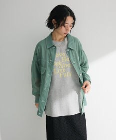 Green Parks ・ＥＬＥＮＣＡＲＥ　ＤＵＥ　カラーステッチシアーＧジャン