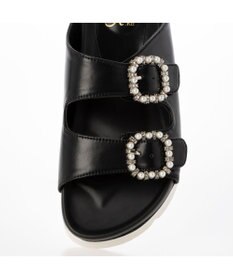 Riz raffinee <Riz raffinee>ビジューダブルベルトスポーツサンダル