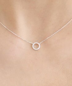 Tiaclasse 【安田美沙子さん着用】シルバータイニーネックレス