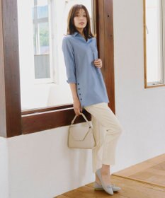 Tiaclasse 【接触冷感・洗える】はき痩せ美脚パンツ