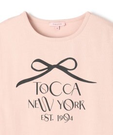 TOCCA 【接触冷感・UV90%以上カット・洗える】DANCING RIBBON Tシャツ
