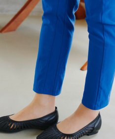 Tiaclasse 【接触冷感・洗える】はき痩せ美脚パンツ