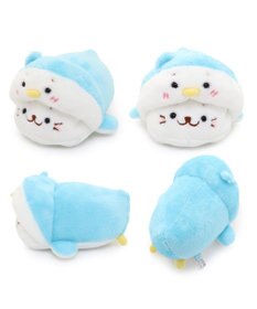 Mother garden しろたん ちびマスコット16ｃｍ 単品 《らっこいぬ / らむね / ゴマフアザラシ / サメ / カエル》