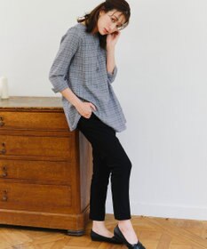 Tiaclasse 【接触冷感・洗える】はき痩せ美脚パンツ