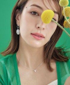 Tiaclasse 【安田美沙子さん着用】シルバータイニーネックレス