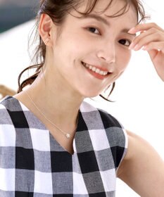 Tiaclasse 【安田美沙子さん着用】シルバータイニーネックレス