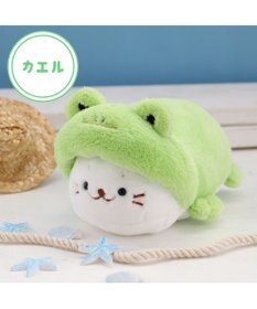 Mother garden しろたん ちびマスコット16ｃｍ 単品 《らっこいぬ / らむね / ゴマフアザラシ / サメ / カエル》