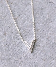 Tiaclasse 【安田美沙子さん着用】シルバータイニーネックレス