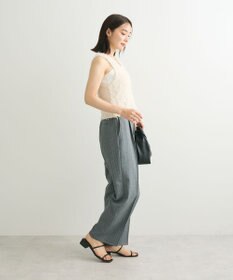 Green Parks きれいシルエットパンツ（ワイドストレート／柄）