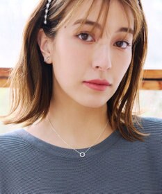 Tiaclasse 【安田美沙子さん着用】シルバータイニーネックレス