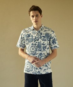 JOSEPH ABBOUD MOUNTAIN 【SPACE】KAHARAアロハ シャツ