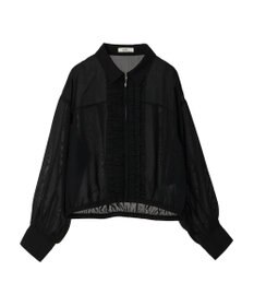 earth music&ecology フリルシャツ