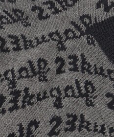 23区GOLF 【MEN】足元に華やかさを添える レジメロゴアンクル ソックス ギフトにもおすすめの一足