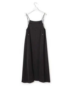 23区 S 【吸水速乾/防シワ/洗える】ジョーゼットサテン キャミソールワンピース