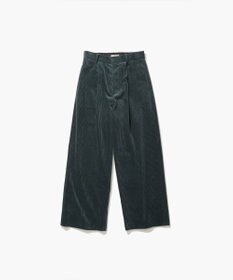 ATON 5W COTTON CORDUROY | タックワイドパンツ
