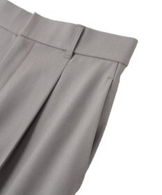 Green Parks きれシルストレートワイドパンツ