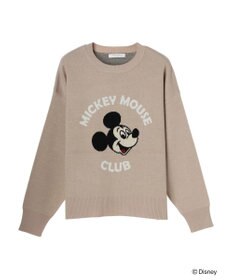 Green Parks ミッキーマウス・クラブ／ジャガードニット