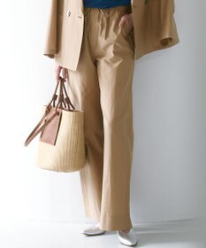 23区 L MANTECO ブライトワッシャー ワイド パンツ