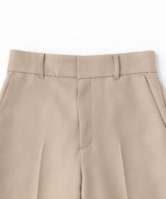 UNFILO ウールライクツイル ワイドパンツ