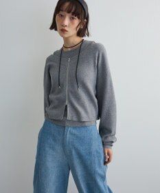 Green Parks SET2点Zipニットカーディガン+アメスリタンク