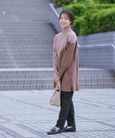 Tiaclasse 【洗える】センタープレス テーパードパンツ