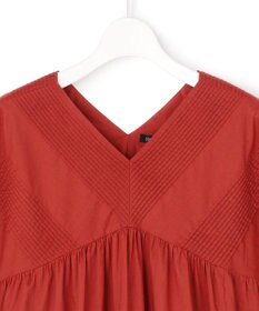 23区 コットンボイル チュニックブラウス