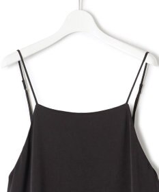 23区 S 【吸水速乾/防シワ/洗える】ジョーゼットサテン キャミソールワンピース