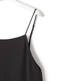 23区 S 【吸水速乾/防シワ/洗える】ジョーゼットサテン キャミソールワンピース