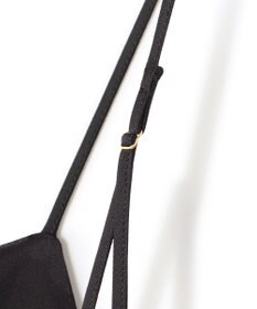 23区 S 【吸水速乾/防シワ/洗える】ジョーゼットサテン キャミソールワンピース