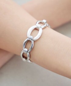 Tiaclasse サークルチェーンブレスレット