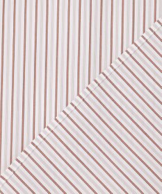 J.PRESS LADIES BEZコットンナイロン ストライプ シャツ ブラウス