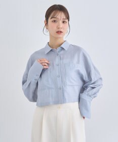 earth music&ecology Ｗポケットショートシャツ