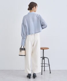 earth music&ecology Ｗポケットショートシャツ