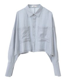 earth music&ecology Ｗポケットショートシャツ