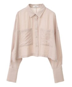 earth music&ecology Ｗポケットショートシャツ