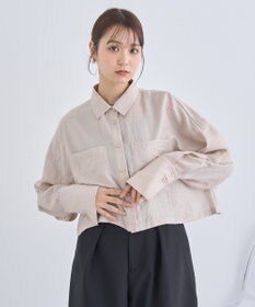 earth music&ecology Ｗポケットショートシャツ