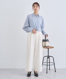 earth music&ecology Ｗポケットショートシャツ