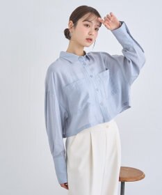 earth music&ecology Ｗポケットショートシャツ