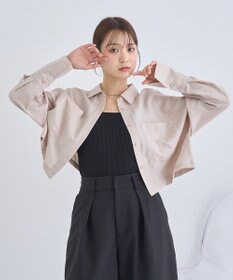 earth music&ecology Ｗポケットショートシャツ